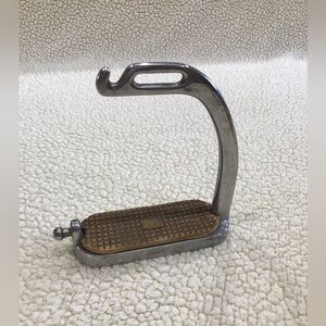 Coronet Peacock Safety Stirrup Horse Rider Size (4.75") Durable Stainless Steel